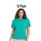 12 pack: Hanes Unisex Essential Crewneck Short Sleeve T Shirt For Workwear Use